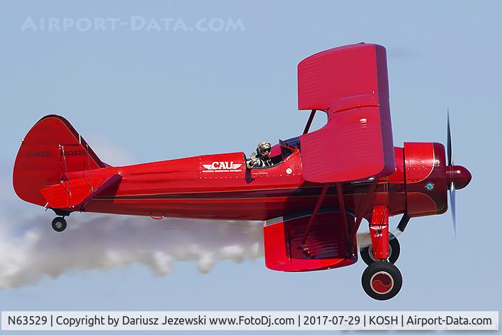 N63529, 1940 Boeing A75N1(PT17) C/N 75-338, Boeing A75N1(PT17) Stearman  C/N 75-338, N63529