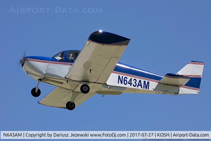 N643AM, AMD CH-2000 Alarus C/N 20-0054, Aircraft Mfg & Development Co CH 2000  C/N 20-0054 , N643AM