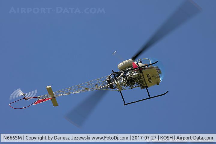 N666SM, Bell 47G-3B-1 Sioux C/N 3533, Bell 47G-3B-1  C/N (66-4292) 3533, N666SM