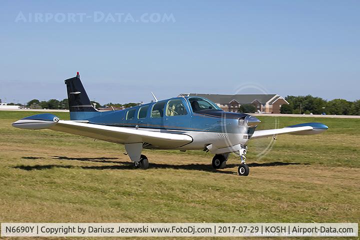 N6690Y, 1979 Beech A36 Bonanza 36 C/N E-1627, Beech A36 Bonanza  C/N E-1627 , N6690Y