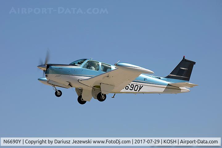 N6690Y, 1979 Beech A36 Bonanza 36 C/N E-1627, Beech A36 Bonanza  C/N E-1627 , N6690Y