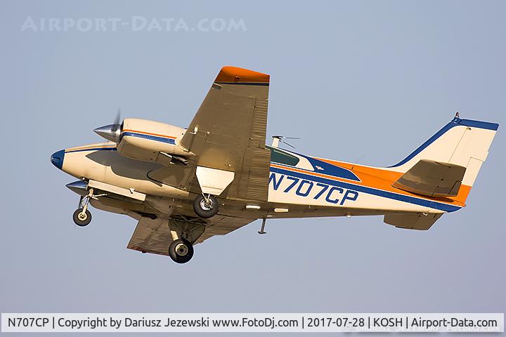 N707CP, 1965 Beech 95-B55 (T42A) Baron C/N TC-864, Beech 95-B55 Baron (T-42A)  C/N TC-864, N707CP
