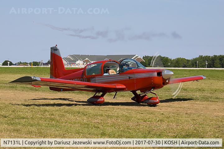 N7131L, 1974 Grumman American AA-5 Traveler C/N AA5-0631, American Aviation AA-5 Traveler  C/N AA5-0631, N7131L