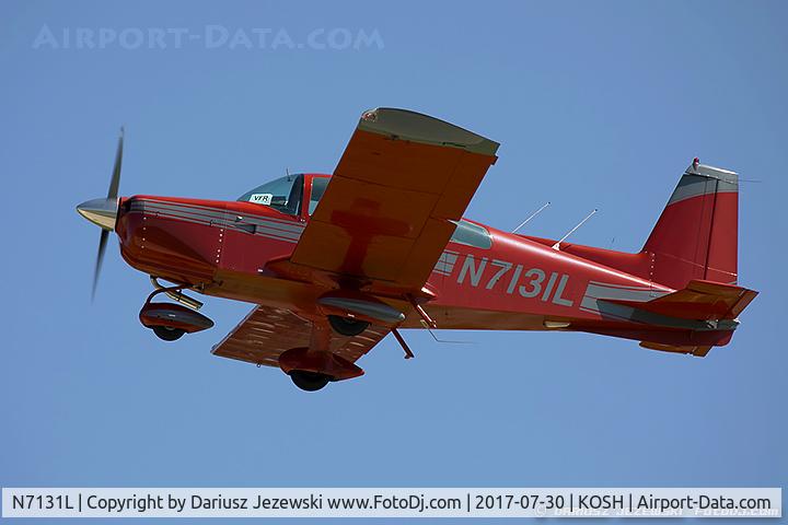 N7131L, 1974 Grumman American AA-5 Traveler C/N AA5-0631, American Aviation AA-5 Traveler  C/N AA5-0631, N7131L