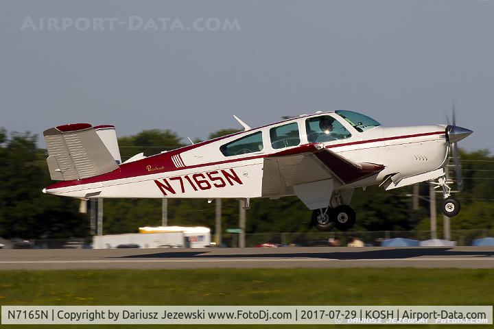 N7165N, 1968 Beech V35A Bonanza C/N D-8692, Beech V35A Bonanza  C/N D-8692 , N7165N