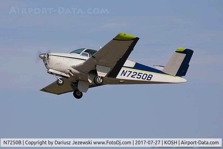 N7250B, 1958 Beech J35 Bonanza C/N D-5586, Beech J35 Bonanza  C/N D-5586 , N7250B