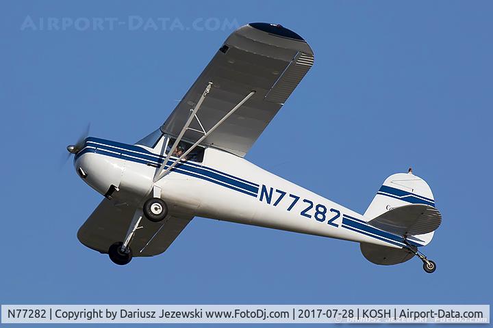 N77282, 1946 Cessna 120 C/N 11724, Cessna 120  C/N 11724, N77282