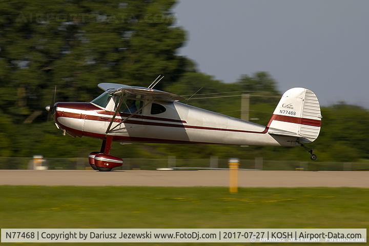 N77468, 1946 Cessna 120 C/N 11912, Cessna 120  C/N 11912, N77468