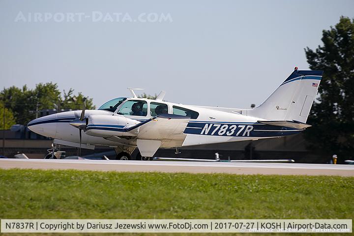 N7837R, 1969 Beech D55 Baron C/N TE-675, Beech D55 Baron  C/N TE-675, N7837R