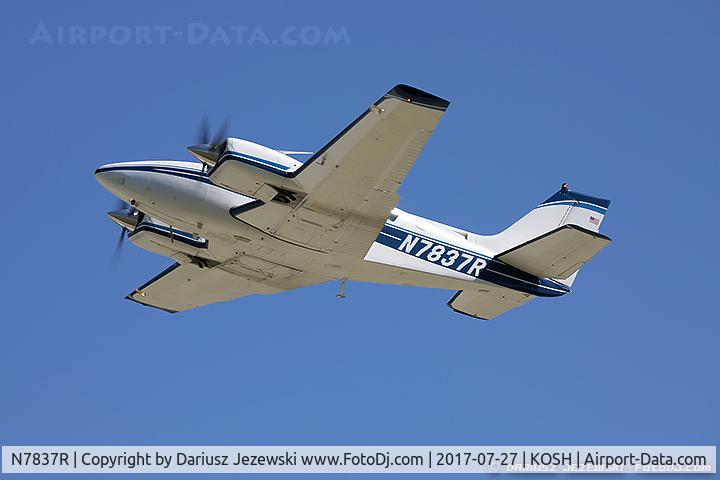 N7837R, 1969 Beech D55 Baron C/N TE-675, Beech D55 Baron  C/N TE-675, N7837R