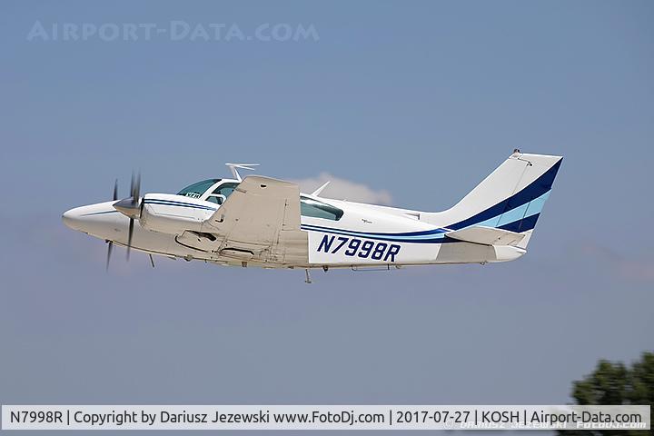 N7998R, 1969 Beech 95-B55 (T42A) Baron C/N TC-1241, Beech 95-B55 Baron (T-42A)  C/N TC-1241, N7998R