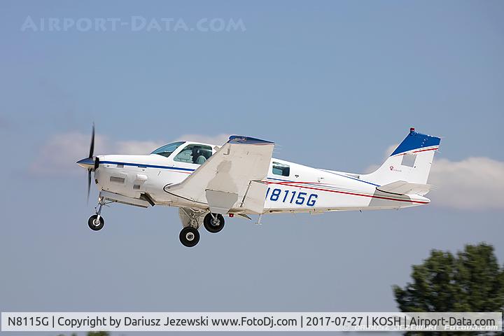 N8115G, 1993 Beech B36TC Bonanza C/N EA-552, Beech B36TC Bonanza  C/N EA-552 , N8115G