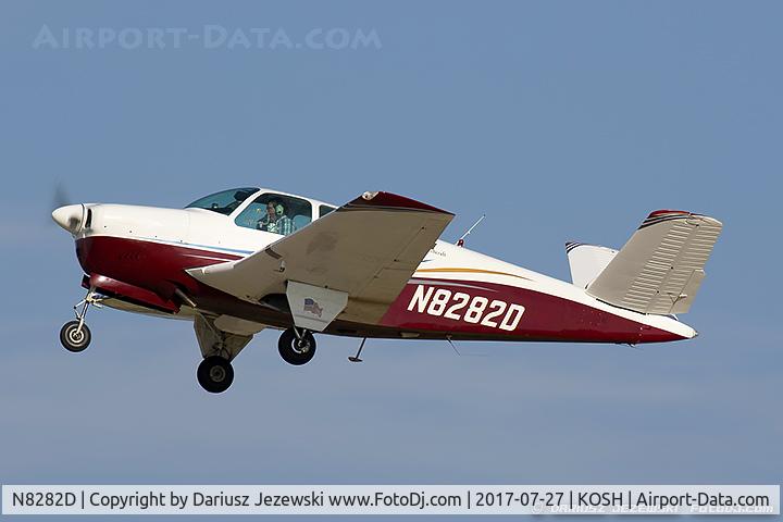 N8282D, 1957 Beech J35 Bonanza C/N D-5400, Beech J35 Bonanza  C/N D-5400, N8282D