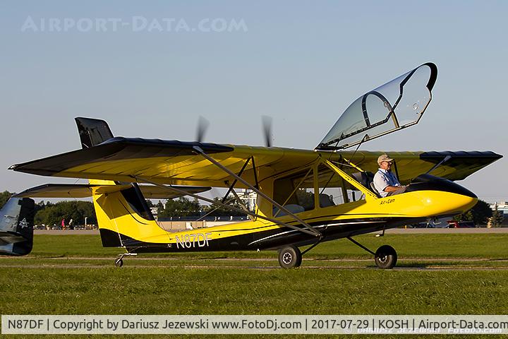 N87DF, 2016 Lockwood Aircam C/N AC209, Aircam  C/N AC-209 , N87DF
