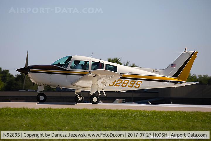 N9289S, 1975 Beech C23 Sundowner 180 Sundowner 180 C/N M-1651, Beech C23 Sundowner 180  C/N M-1651, N9289S