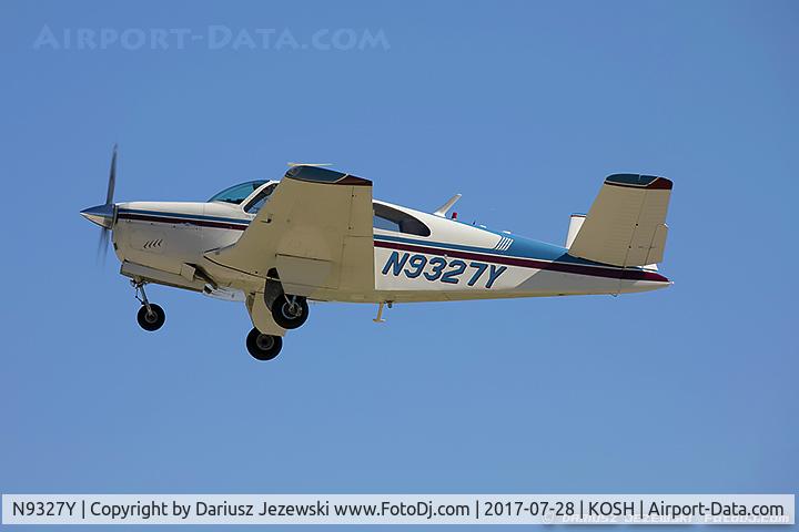 N9327Y, 1960 Beech N35 Bonanza C/N D-6581, Beech N35 Bonanza  C/N D-6581 , N9327Y