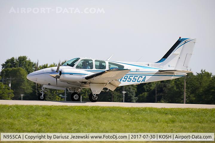 N955CA, 1979 Beech 95-B55 (T42A) Baron C/N TC-2264, Beech 95-B55 Baron (T42A)  C/N TC-2264, N955CA