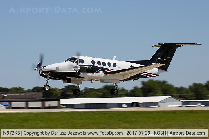 N973KS, 1986 Beech 300 Super King Air C/N FA-107, Beech B300 Super King Air  C/N FA107, N973KS