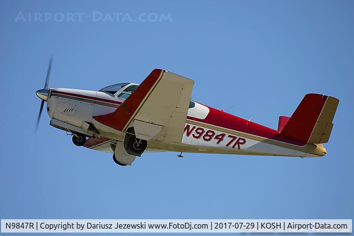 N9847R, 1960 Beech M35 Bonanza C/N D-6380, Beech M35 Bonanza  C/N D-6380 , N9847R