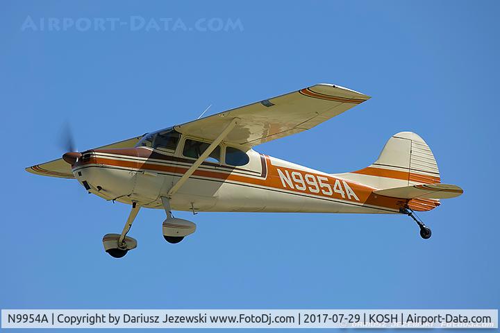 N9954A, 1950 Cessna 170A C/N 19314, Cessna 170A  C/N 19314, N9954A