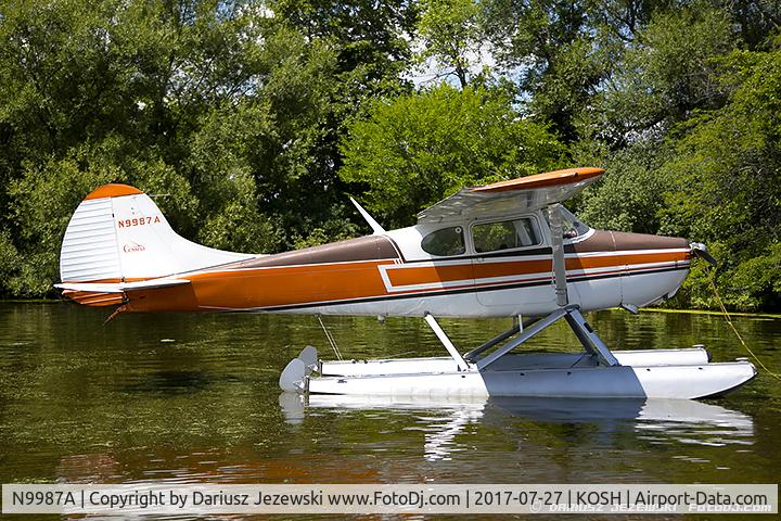N9987A, 1950 Cessna 170A C/N 19557, Cessna 170A  C/N 19557, N9987A