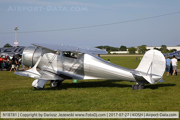 N18781, 1938 Beech F17D Staggerwing C/N 204, Beech F17D Staggerwing  C/N 204, NC18781