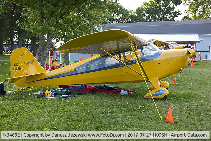 N3469E, 1947 Aeronca 11AC Chief C/N 11AC-1764, Aeronca 11AC Chief  C/N 11AC-1764, NC3469E