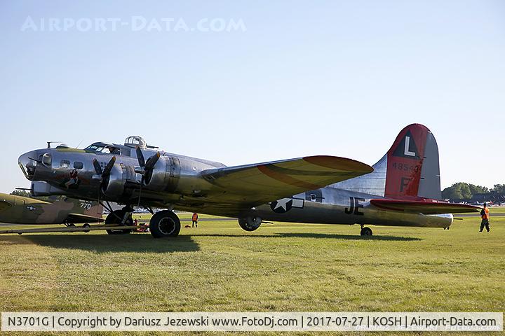 N3701G, 1944 Boeing B-17G Flying Fortress C/N 44-8543A, Boeing B-17G Flying Fortress 