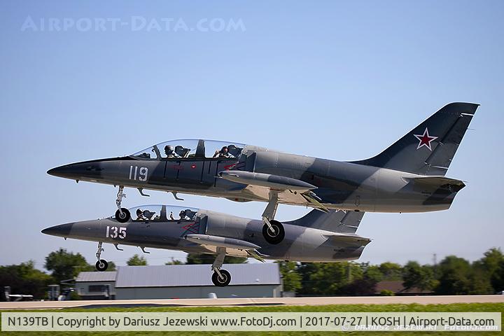 N139TB, 1984 Aero L-39 Albatros C/N 432919, Aero Vodochody L-39 Albatros  C/N 432919, NX139TB