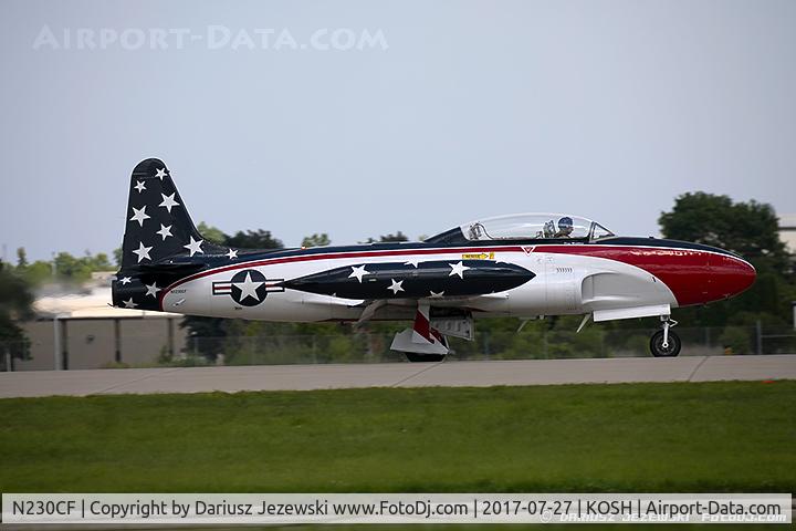 N230CF, 1953 Canadair CT-133 Silver Star 3 C/N T33-24, Canadair T-33 Shooting Star  C/N 21024, NX230CF