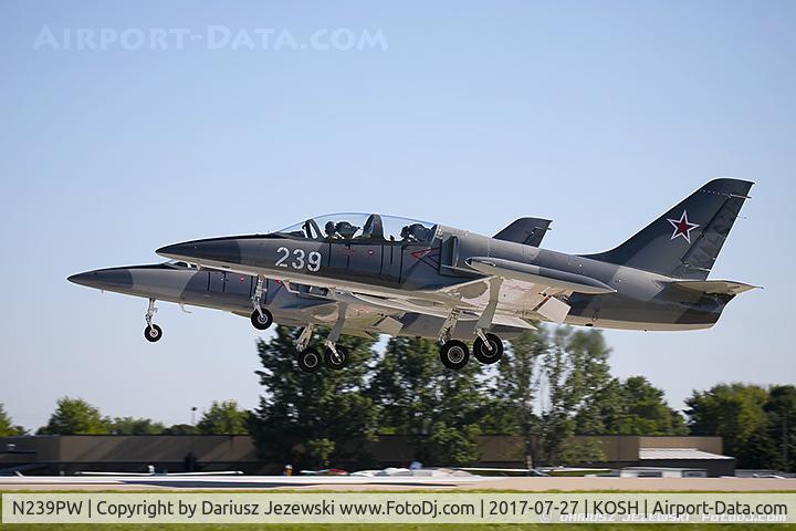 N239PW, 1979 Aero L-39C Albatros Albatros C/N 931526, Aero Vodochody L-39 Albatros  C/N 931526, NX239PW