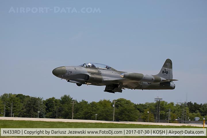 N433RD, 1952 Canadair CT-133 Silver Star C/N T33-579, Canadair CT-133 Silver Star  C/N T33-579, NX433RD