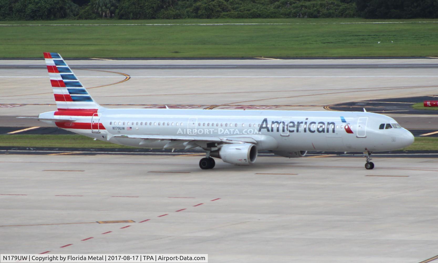 N179UW, 2001 Airbus A321-211 C/N 1521, American