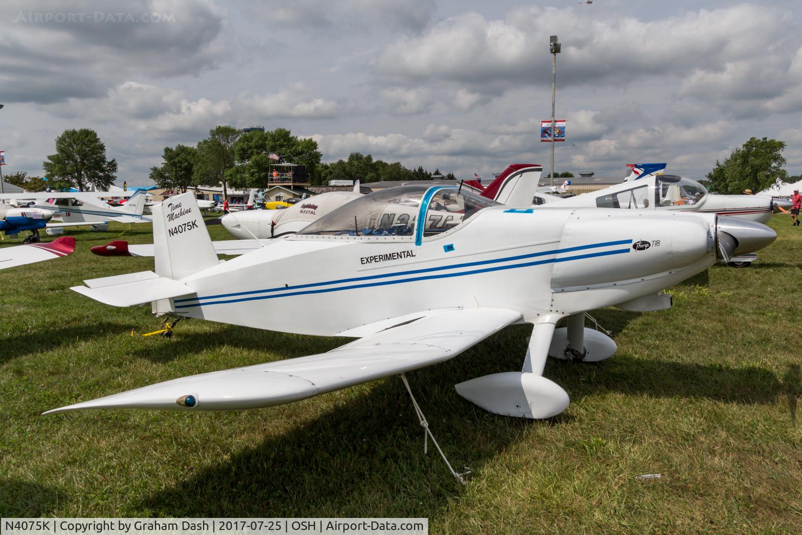 N4075K, Thorp T-18 Tiger C/N 785, Thorp T-18