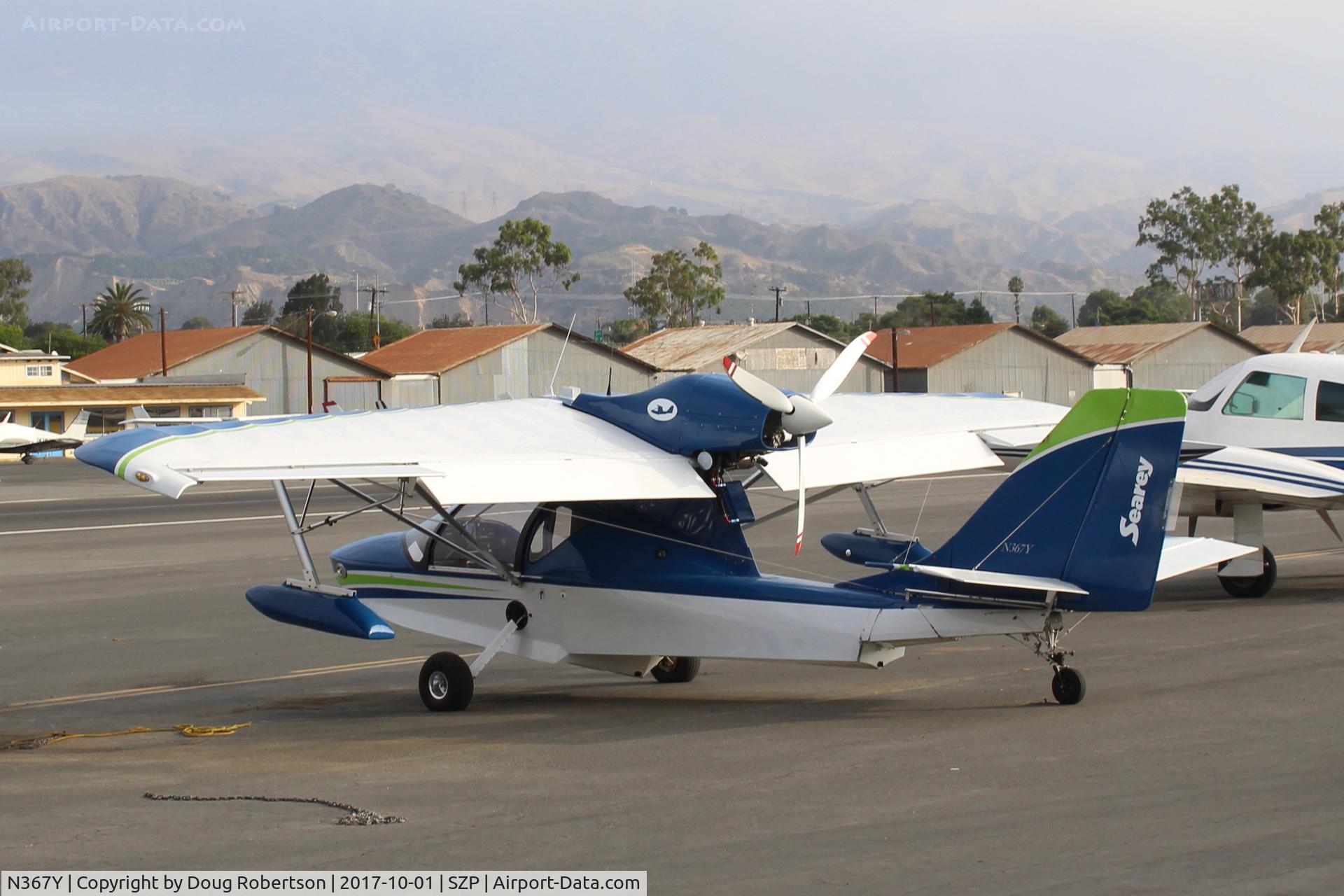 N367Y, 2015 Progressive Aerodyne SeaRey Sport 914 op, C/N 1025, 2015 Progressive  Aerodyne Inc. SEAREY SPORT 914 amphibian operated Experimental class vice LSA. Rotax 914 115 Hp