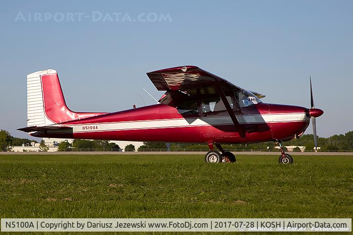 N5100A, 1955 Cessna 172 C/N 28100, Cessna 172 Skyhawk  C/N 28100, N5100A