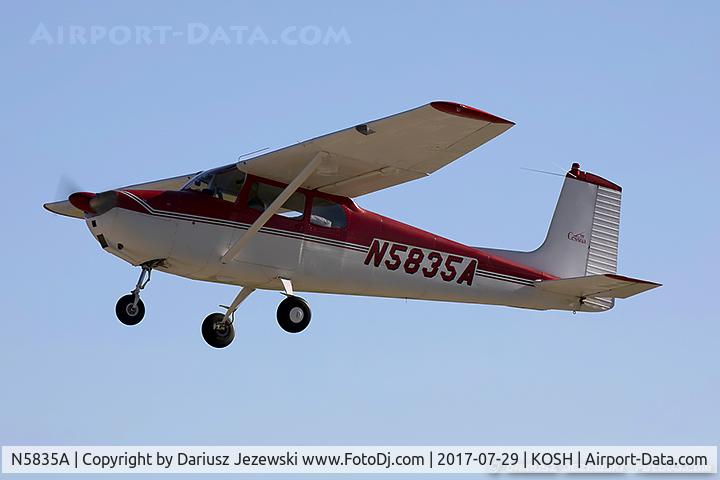 N5835A, 1956 Cessna 172 C/N 28435, Cessna 172 Skyhawk  C/N 28435, N5835A