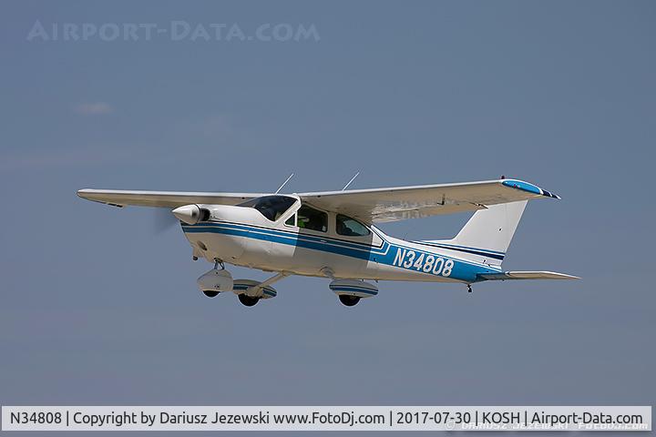 N34808, 1973 Cessna 177B Cardinal C/N 17702016, Cessna 177B Cardinal  C/N 17702016, N34808