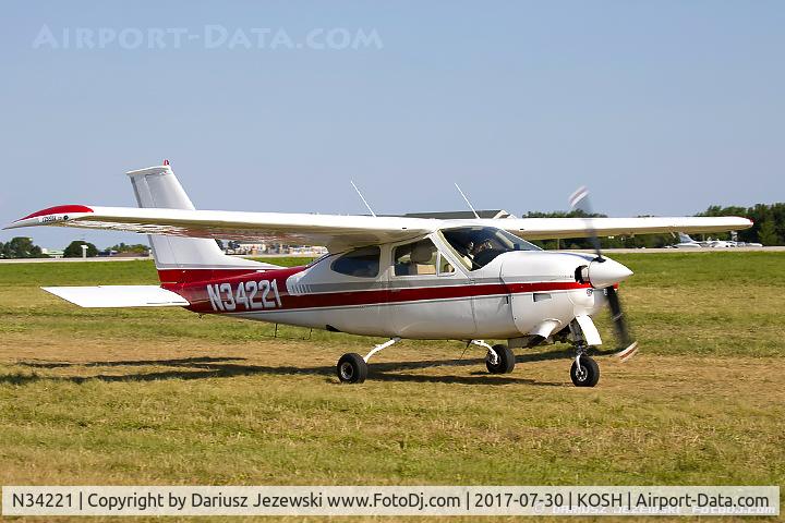 N34221, 1976 Cessna 177RG Cardinal C/N 177RG0985, Cessna 177RG Cardinal  C/N 177RG0985, N34221
