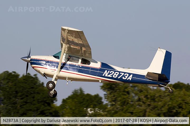 N2873A, 1953 Cessna 180 C/N 30073, Cessna 180 Skywagon  C/N 30073, N2873A