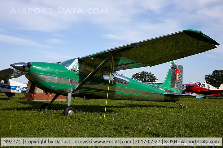 N9277C, 1955 Cessna 180 C/N 31376, Cessna 180 Skywagon  C/N 31376, N9277C