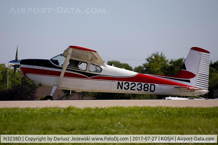 N3238D, 1955 Cessna 180 C/N 32036, Cessna 180 Skywagon  C/N 32036, N3238D