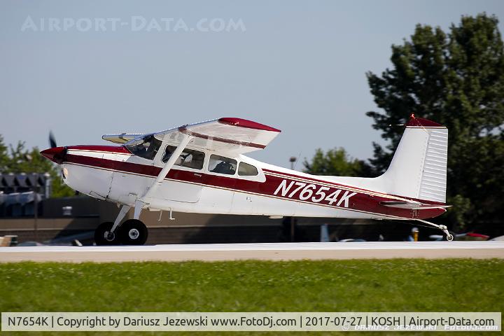 N7654K, 1976 Cessna 180J C/N 18052695, Cessna 180J Skywagon  C/N 18052695, N7654K