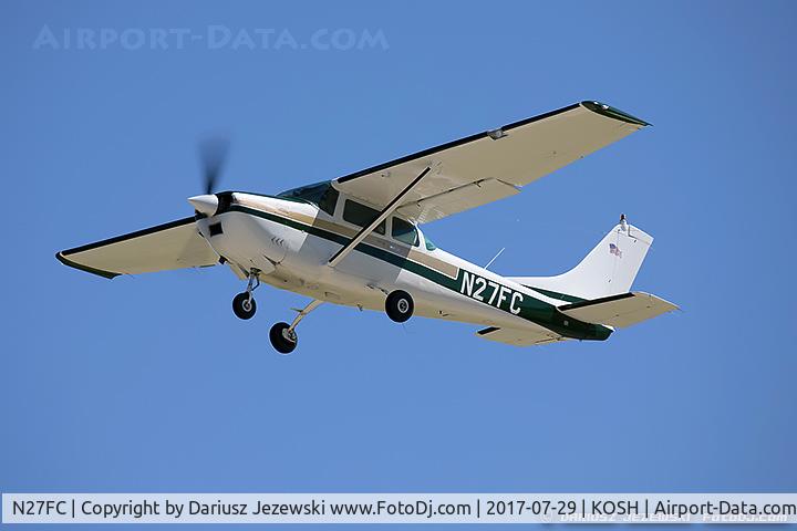 N27FC, 1962 Cessna 182E Skylane C/N 18254410, Cessna 182E Skylane  C/N 18254410, N27FC