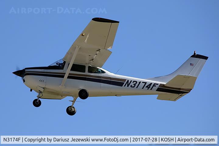 N3174F, 1966 Cessna 182J Skylane C/N 18257274, Cessna 182J Skylane  C/N 18257274, N3174F