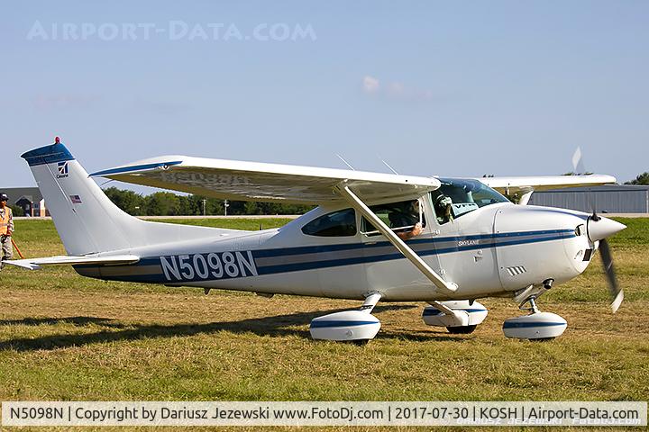 N5098N, 1980 Cessna 182Q Skylane C/N 18267513, Cessna 182Q Skylane  C/N 18267513, N5098N