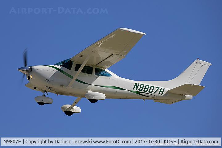 N9807H, 1981 Cessna 182R Skylane C/N 18268037, Cessna 182R Skylane  C/N 18268037, N9807H
