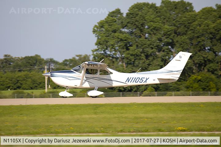 N1105X, 2007 Cessna 182T Skylane C/N 18281980, Cessna 182T Skylane  C/N 18281980, N1105X