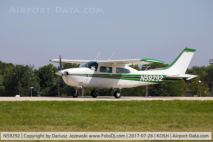 N59292, 1974 Cessna 210L Centurion C/N 21060196, Cessna 210L Centurion  C/N 21060196, N59292