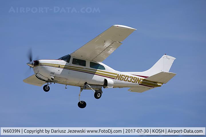 N6039N, 1978 Cessna 210M Centurion C/N 21062907, Cessna 210M Centurion  C/N 21062907, N6039N